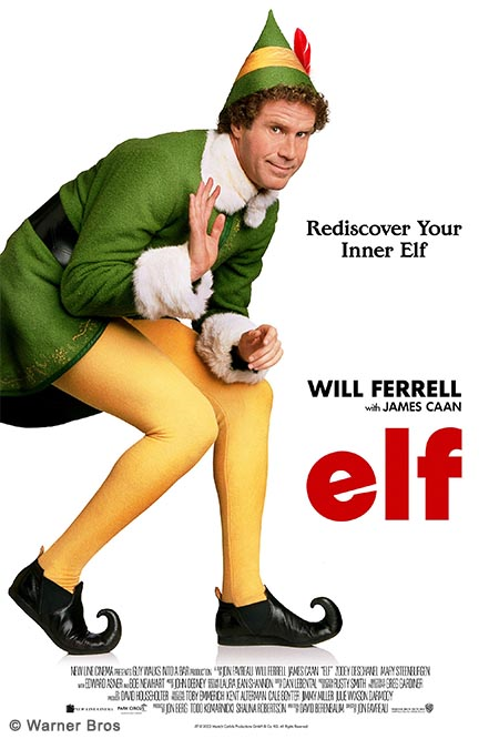 Stream Elf on Netflix on Christmas