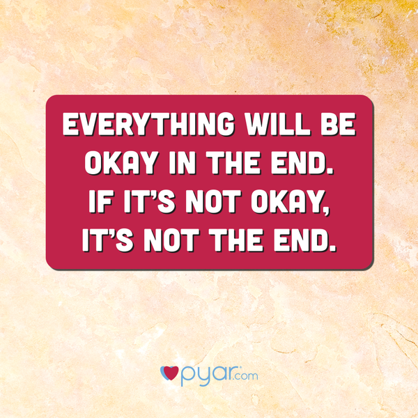 everything will be ok