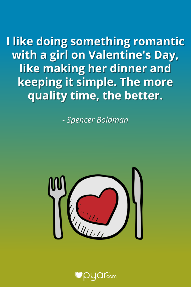Do something romantic on Valentine's Day