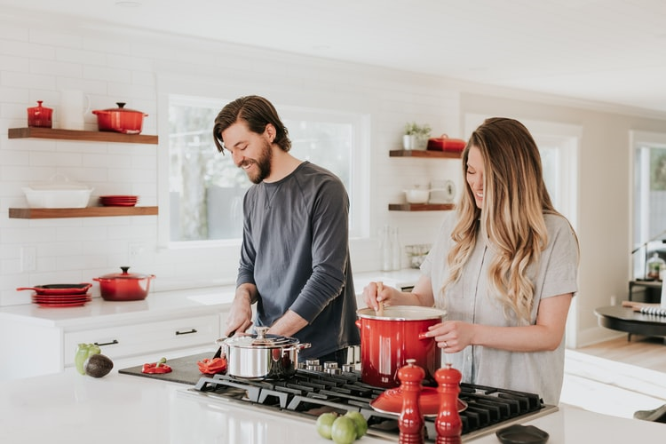 Cooking is one of the best couple activities to improve intimacy