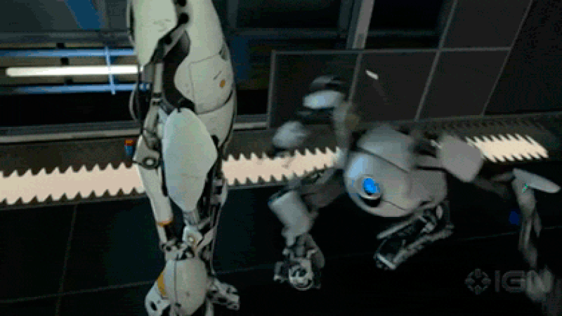 Playing Portal 2 together